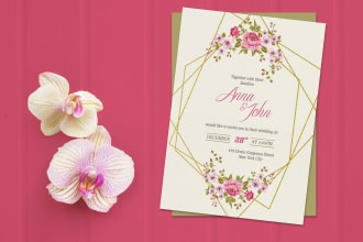 design wedding, invitation, event, birthday cards