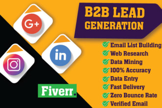 do b2b lead generation and find targeted email address