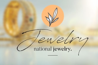 unique jewelry, business, minimalist, creative logo design