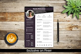 design an amazingly attractive resume or CV