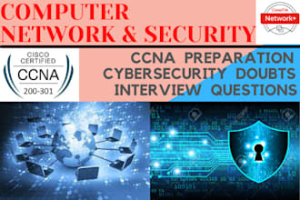 assist you for ccna, comptia network and cybersecurity study