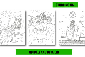 do horror coloring book pages for adult and children