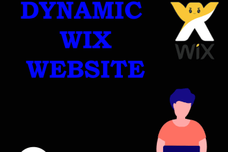 create a dynamic website in wix