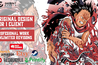 do anime t shirt for your clothing brand