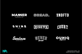 design an urban streetwear logo for your brand