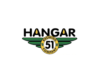 design hangar 51 brewing company logo