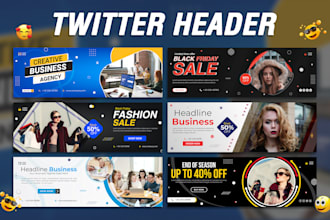 create facebook cover photo, twitter header, banner design