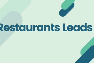 collect email, number, address,website targeted restaurants