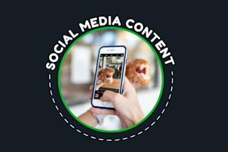 create content for social media