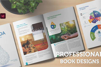 design books and report in indesign