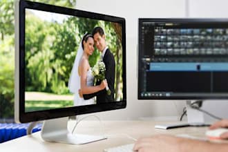 do professional video editing
