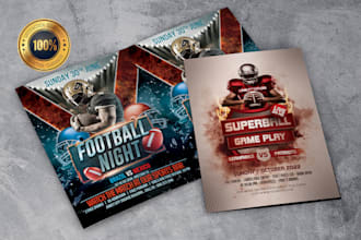 do unique stunning professional flyer