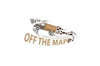 design off the mapp espresso truck logo