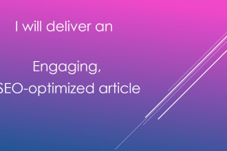 write an engaging, SEO optimized article on marketing, ecommerce or retail