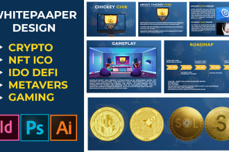 design awesome white paper,crypto white paper,ico,blockchain white paper