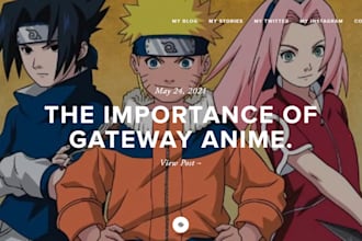 write anime articles and reviews