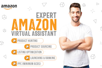 be your expert amazon fba virtual assistant
