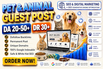 write HQ guest post on a da60 pet and animal blog
