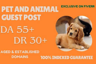 write HQ guest post on a da60 pet and animal blog