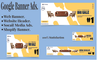 design professional website banners, ads and headers