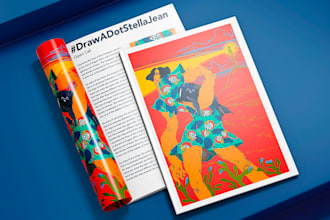 draw illustration for cover, editorial, magazine, book