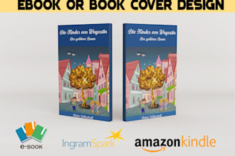 do kindle cover design or ebook cover design