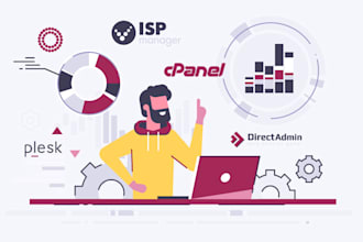 fix your issues nginx, cpanel, plesk, apache, mysql, smtp, email, dns, mx