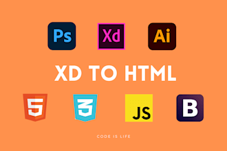 convert xd to html