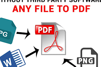 convert your documents to pdf