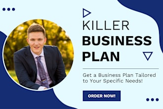 create a killer business plan for your business
