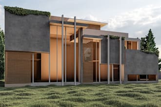 be your architect and create rendered plans