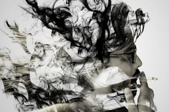 make any picture have a smoke effect for poster or t shirt