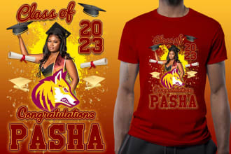 design awesome graduation t shirt design for graduation party