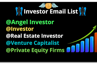provide verified email list of USA investor or angel investors