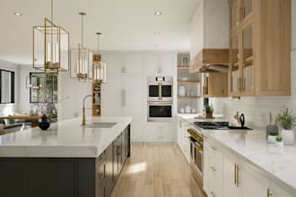 make 3d rendering for your architectural project
