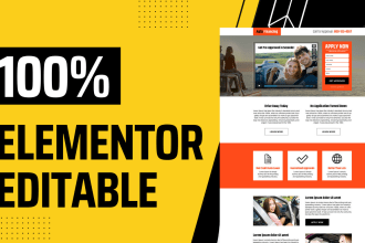copy website to elementor template