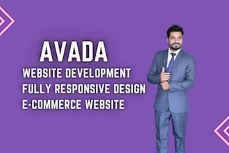 design wordpress website by avada