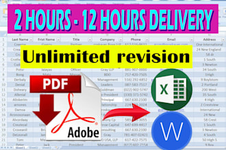 convert PDF to excel or scan pages to excel or google sheet