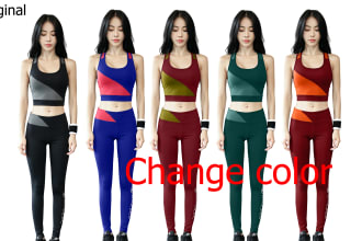 recolor,change color of photo, product photo, logo, anything