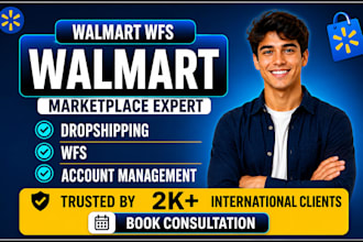 manage walmart dropshipping 2step dropshipping and wfs as your walmart VA