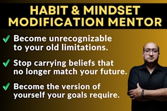 help you reprogram your self imposed barriers and be your mindset coach
