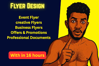 creative, print ready flyers with fast delivery