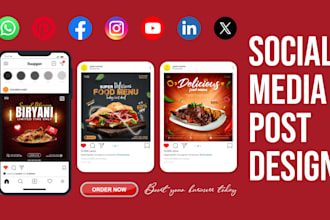 design social media post, instagram post, facebook post ads fb ads, banner ads