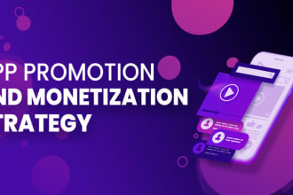 do mobile app marketing and website link promotion