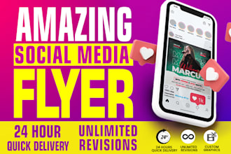 do modern facebook,insta ads,post and cover design