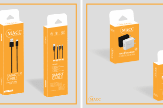 design electronic accessory and gadget packaging design