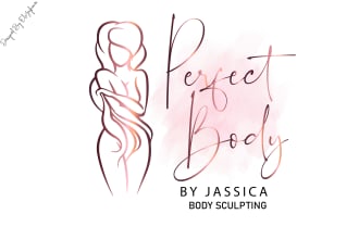 design awesome body contouring and waist logo for your business