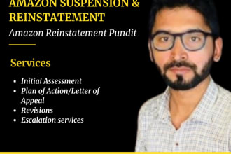 write amazon account suspension plan of action or appeal letter
