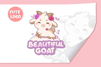 professionally design custom cute logo