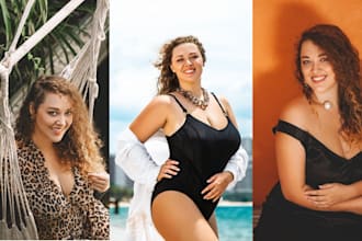 be your professional plus size model